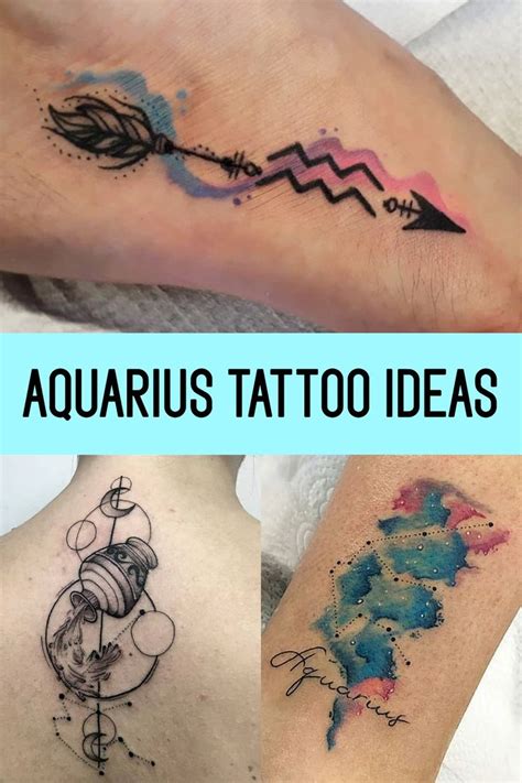 aquarius tattoos for guys|67 Awesome Aquarius Tattoos for Men